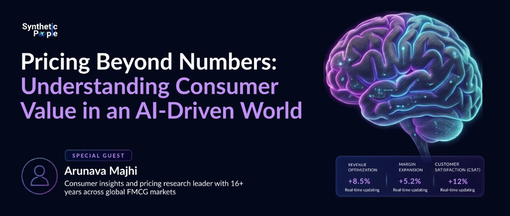 Pricing Beyond Numbers: Understanding Consumer Value in an AI-Driven World — Arunava Majhi