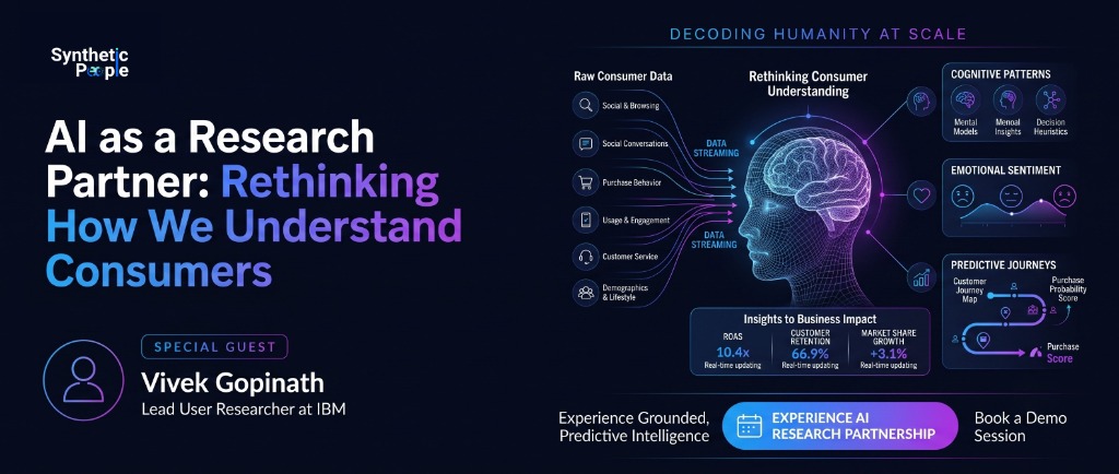 AI as a Research Partner: Rethinking How We Understand Consumers — A Conversation with Vivek Gopinath